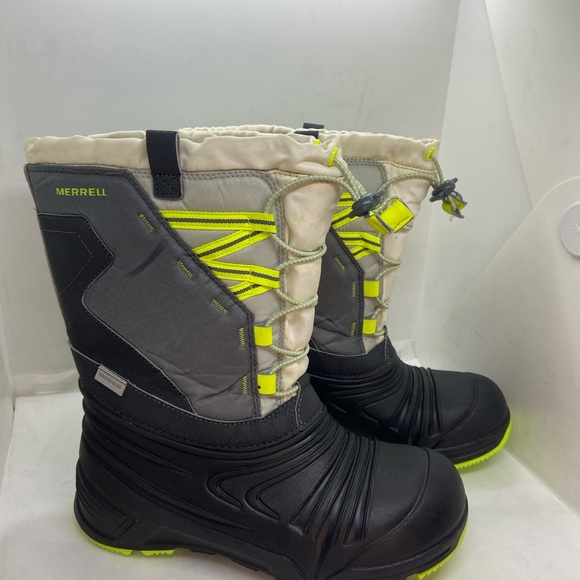 Merrell Kids Snow Quest Lite 3.0 Waterproof Kids Boots Size 5m - Picture 1 of 10
